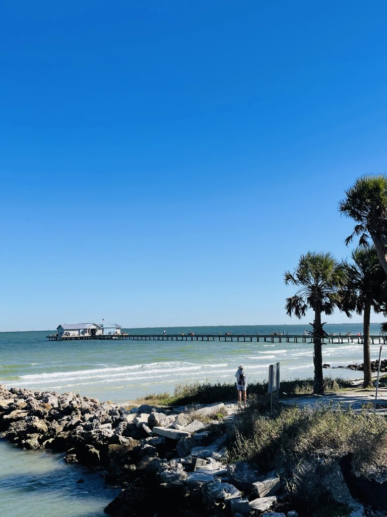 Florida im Winter - blauer Himmel und warmes Meer
